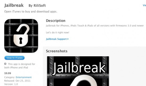 iPhone 4S Jailbreak App