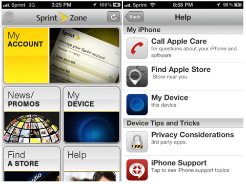 Sprint iOS App