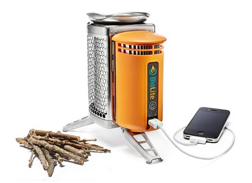 BioLite CampStove iPhone charging BioLite Camp Stove