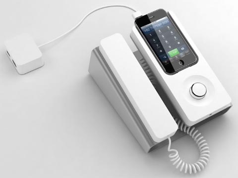 kee utility iphone desk phone dock