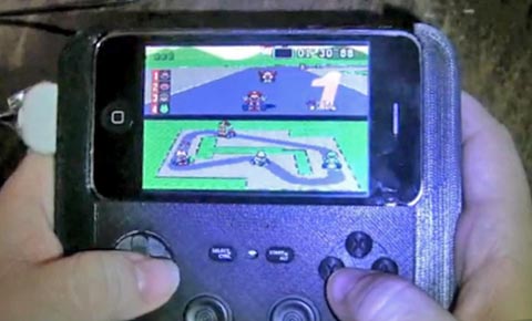 iPhone control pad iphone retro gaming