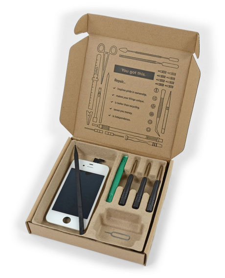 iFixit iPhone 4 repair kit iFixit repair iPhone 4 screen