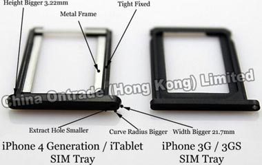 iphone 3G sim tray