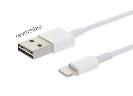 reversible Lighting USB cable