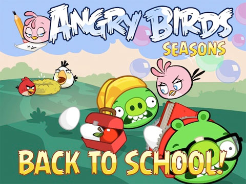 Angry Birds back to school