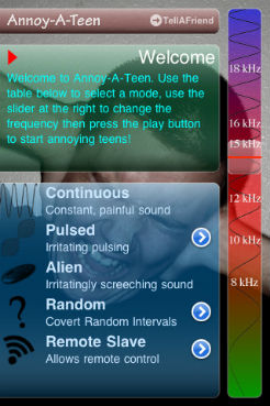 Useless iPhone Apps: Annoy-A-Teen