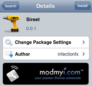 Sireet native Twitter Siri integration Sireet install jailbreak tweak