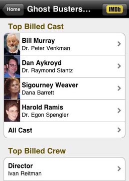 iphone app imdb