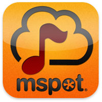 apple iphone mspot app stream music apple iphone mspot stream music cloud