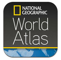 iPhone iPad World Atlas National Geographic NGS world atlas iOS