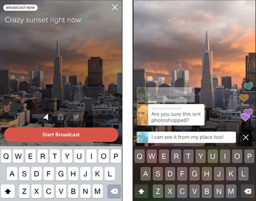 iOS Periscope app2” title=