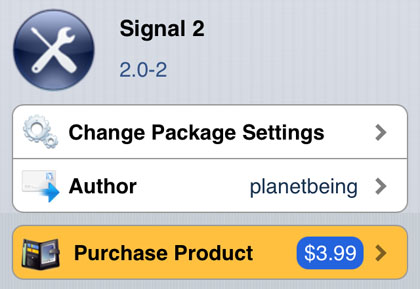 Signal 2 jailbreak app iOS