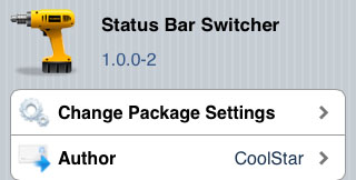 iPhone app dock status Keep status bar with switcher