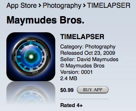 iphone app timelapser