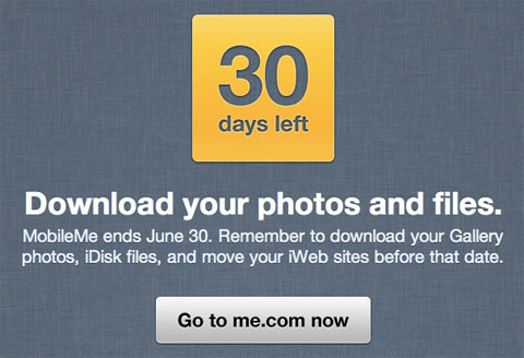 iCloud replaced MobileMe MobileMe ending