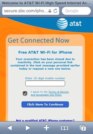 apple iphone att wifi hotspot free