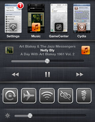 Auxo iOS 6 tweak