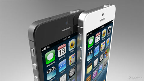 iPhone 5 video rendering mockup Blackpool Creative iPhone 5
