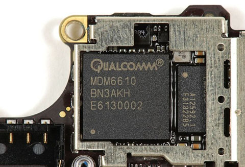iPhone 5 4G LTE Qualcomm parts LTE iPhone 5 component review