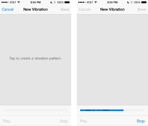 How to make custom vibrations for your contacts in iOS 8