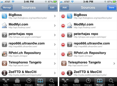 add a repository Cydia howto 2