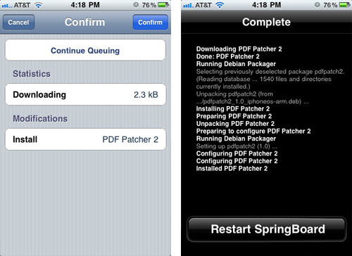 iOS patch PDF security PDF Patcher 2 fix vulnerability