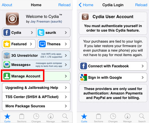 restore Cydia purchases1