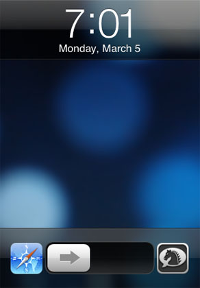 How to add icons to lock screen iPhone