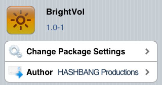 BrightVol brightness adjust