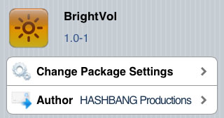 BrightVol brightness adjust