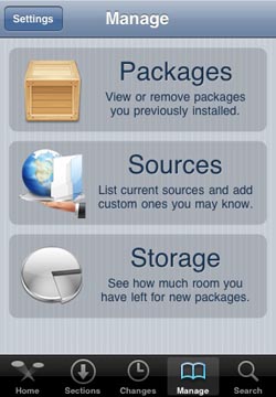 cydia package manager jailbroken application remove cydia jailbreak uninstall app