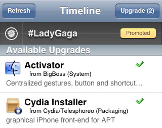 Cydia QuickBar April Fools Update