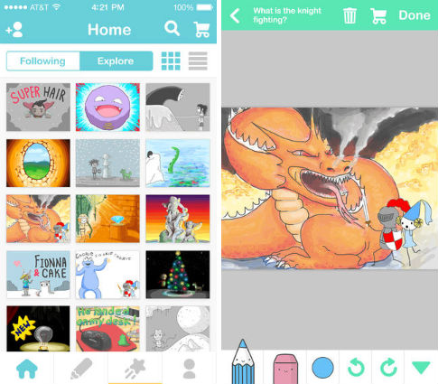 DrawQuest Screenshot DrawQuest for iPhone
