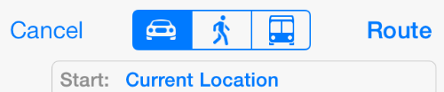 Driving Directions iOS 7 Maps Tricks