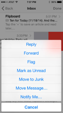 How to set notifications for email threads in iOS 8 How to set notifications for email threads in iOS 8