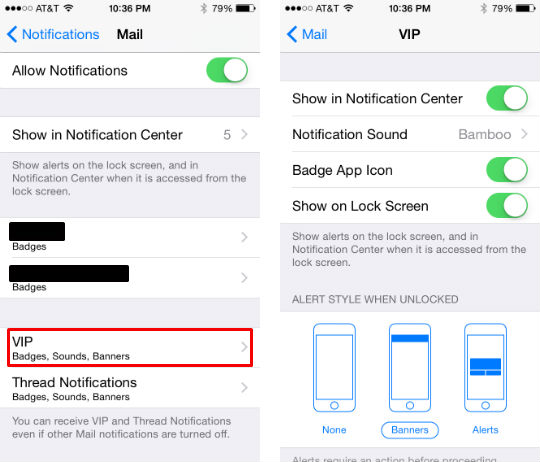 How to set email VIPs in iOS 8 Mail