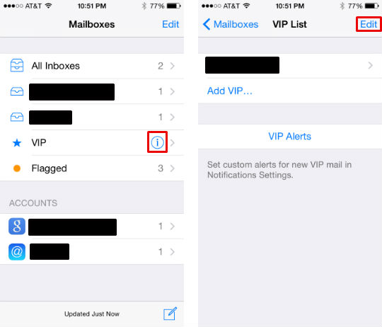 How to set email VIPs in iOS 8 Mail