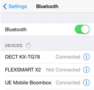 iOS 7 alarm play on Bluetooth