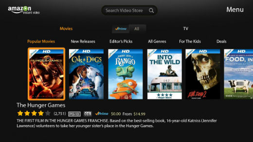 You can watch Amazon Prime on your Apple TV using AirPlay.