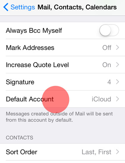 How to Make Your 'iCloud.com' Email Address the Default for Sending Messages - MacTrast