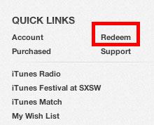 “redeem “app