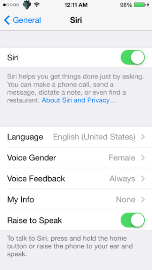 How to change Siri's voice in iOS 7 How to change Siri's voice in iOS 7