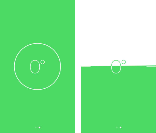 iOS 7 spirit level