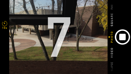 Set camera timer in iOS 8 Set camera timer in iOS 8