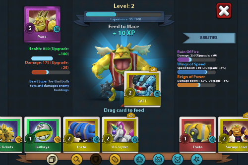 Feed Mace Toy Rush