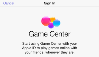 Game Center Logout Screen Disable Game Center Welcome Banner
