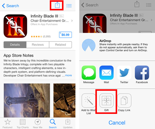 gift apps from itunes app store1