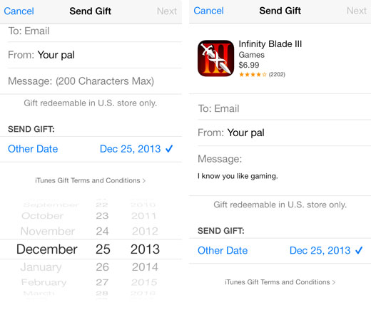 gift apps from itunes app store2
