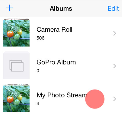 stop uploading photos to iCloud My Photo Stream OFF