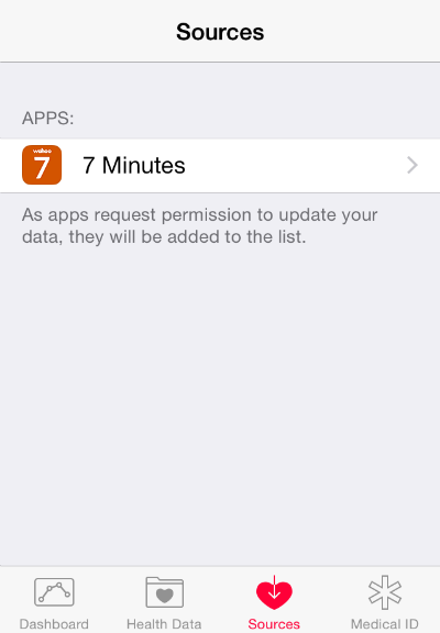 Health App Sources Health App Sources